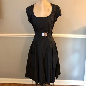 Prada Knee-Length Dress with Belt